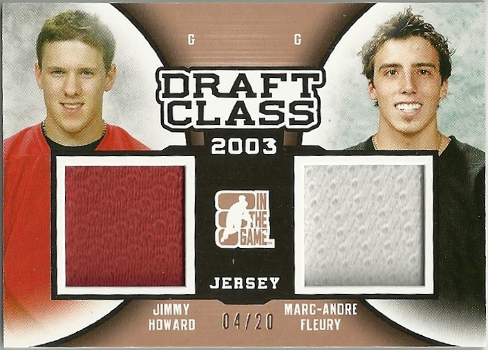 (image for) 2014-15 ITG Draft Prospects Jerseys Bronze #DC24 Howard/Fleury