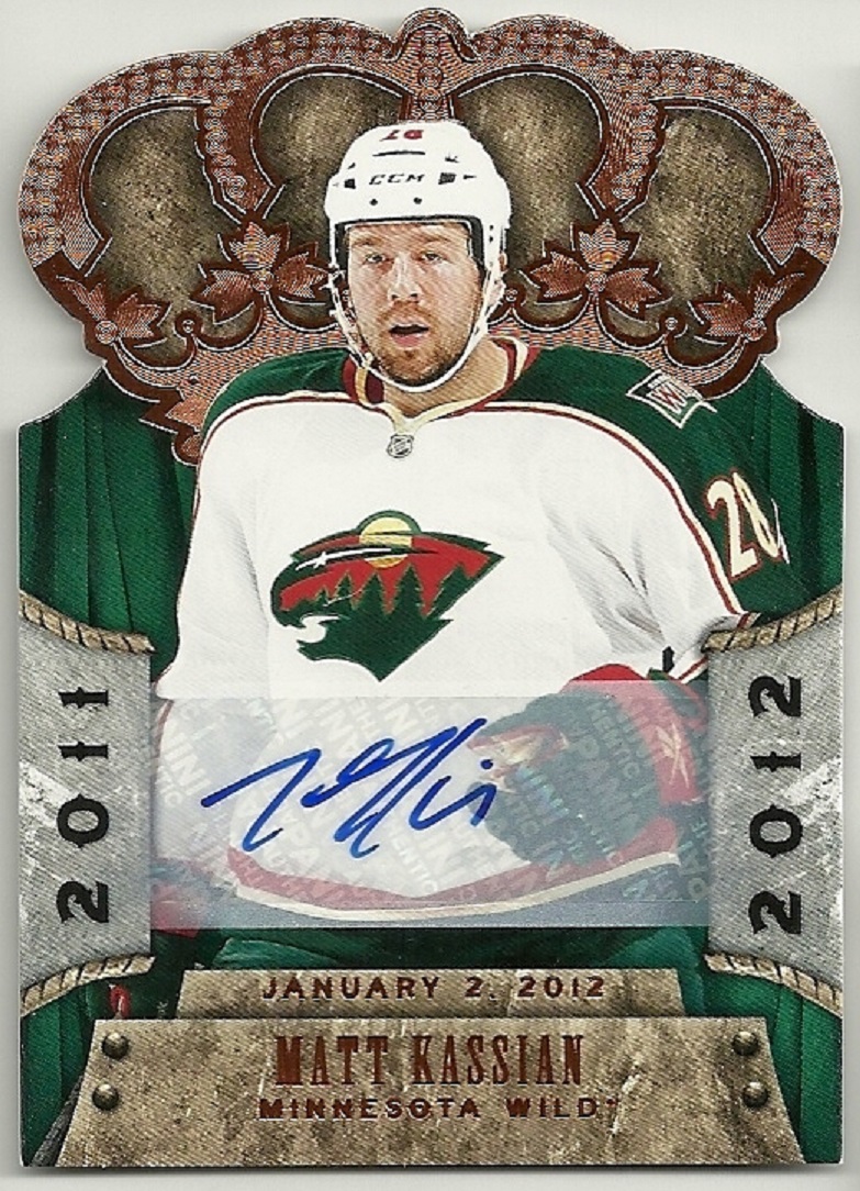 2011-12 Crown Royale Premiere Date Autographs #44 Matt Kassian (image for) 2011-12 Crown Royale Premiere Date Autographs #44 Matt Kassian