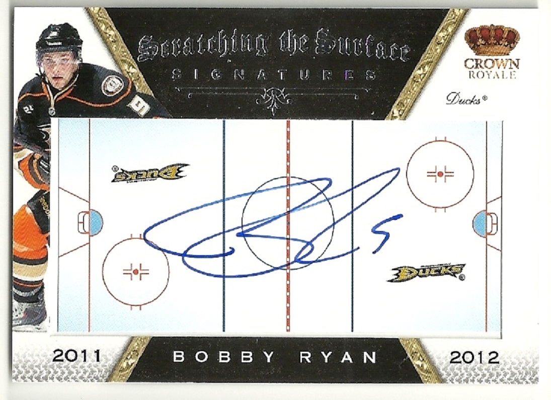 2011-12 Crown Royale Scratching The Surface #12 Bobby Ryan (image for) 2011-12 Crown Royale Scratching The Surface #12 Bobby Ryan