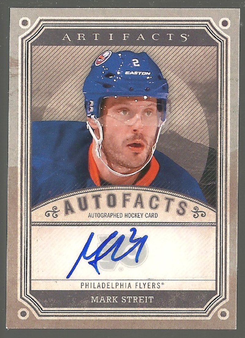 (image for) 2013-14 Artifacts Autofacts #AST Mark Streit AUTO