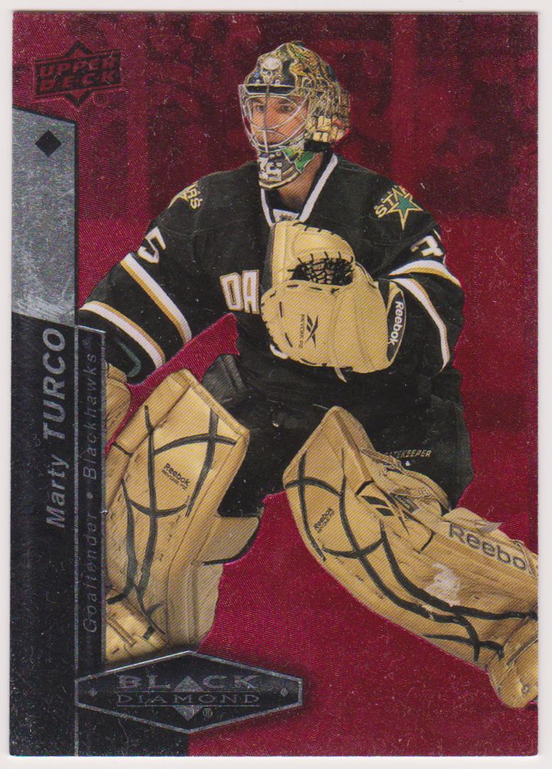 (image for) 2010-11 Black Diamond Ruby #8 Marty Turco 044/100