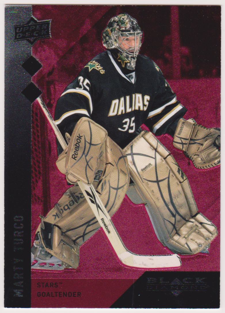 2009-10 Black Diamond Ruby #120 Marty Turco 092/100 (image for) 2009-10 Black Diamond Ruby #120 Marty Turco 092/100