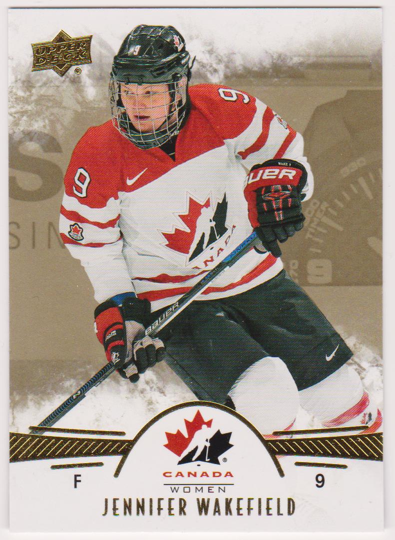 (image for) 2016-17 Upper Deck Team Canada Juniors Gold #7 Jennifer Wakefield
