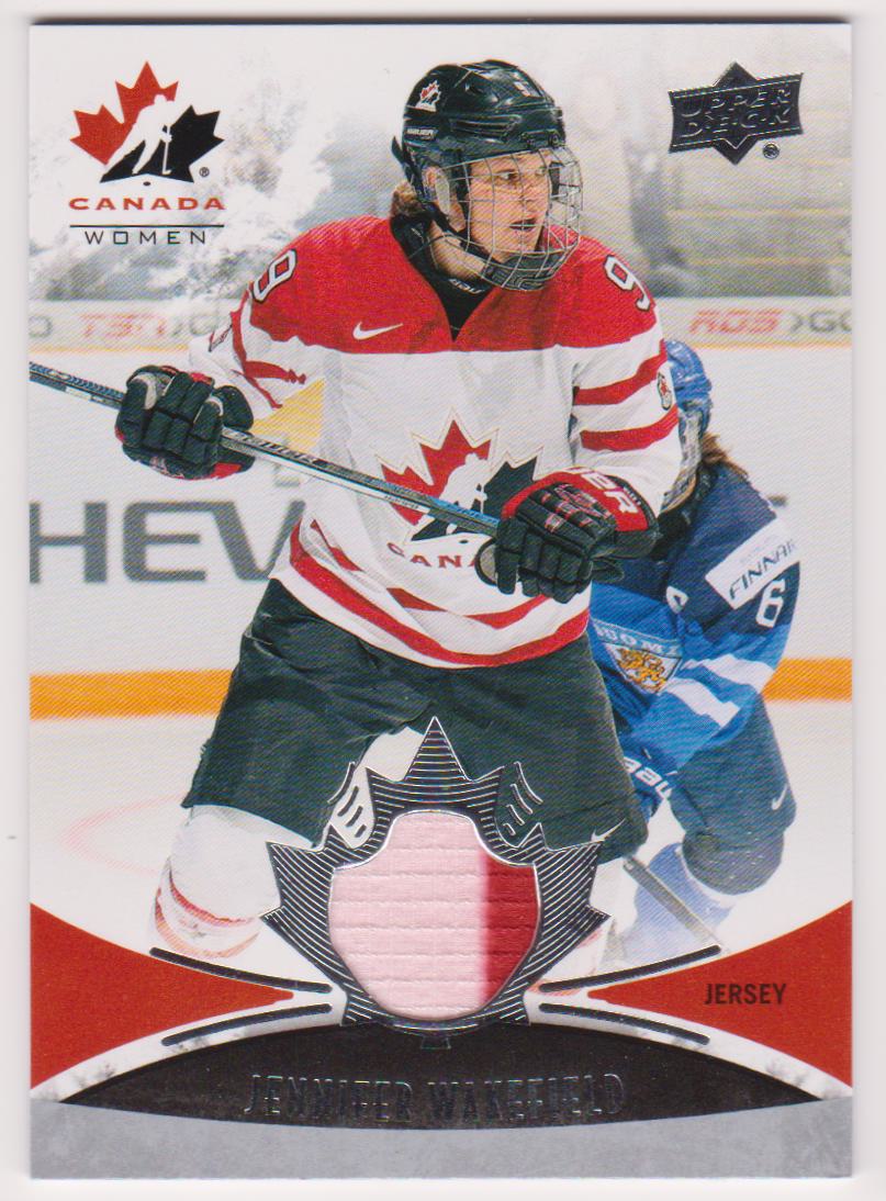 (image for) 2016-17 Upper Deck Team Canada Juniors #158 Jennifer Wakefield