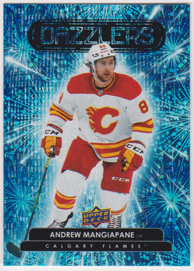 (image for) 2022-23 Upper Deck Dazzlers Blue #DZ49 Andrew Mangiapane