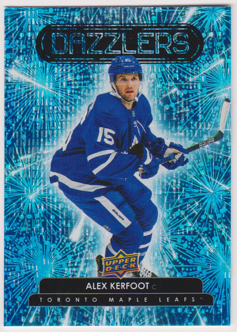 (image for) 2022-23 Upper Deck Dazzlers Blue #DZ36 Alex Kerfoot