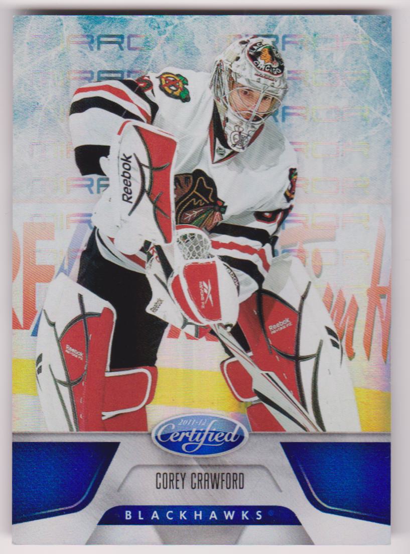 (image for) 2011-12 Certified Mirror Blue #93 Corey Crawford 31/99