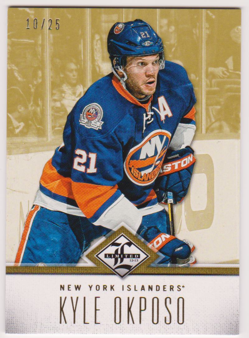 (image for) 2012-13 Limited Gold #48 Kyle Okposo 10/25