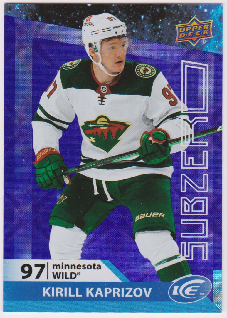 2021-22 Upper Deck Ice Sub Zero #SZ10 Kirill Kaprizov (image for) 2021-22 Upper Deck Ice Sub Zero #SZ10 Kirill Kaprizov