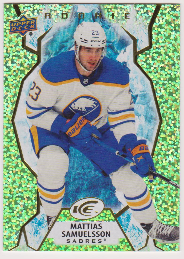 (image for) 2021-22 Upper Deck Ice Green #119 Mattias Samuelsson