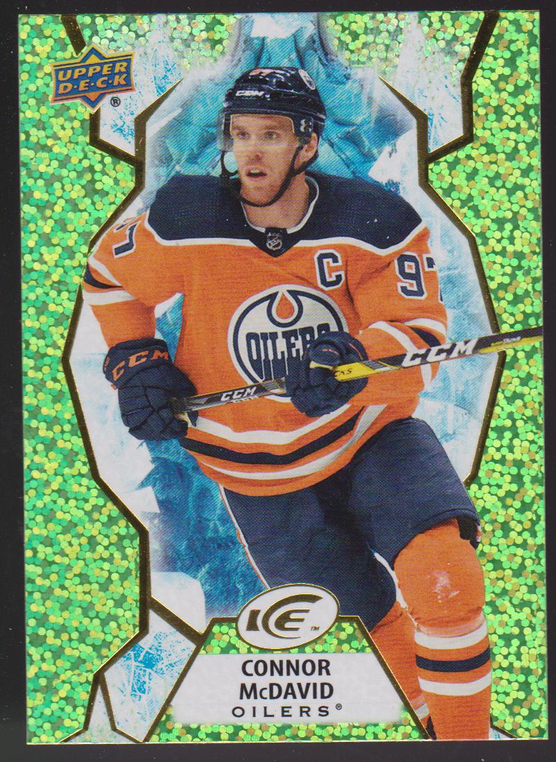 (image for) 2021-22 Upper Deck Ice Green #20 Connor McDavid