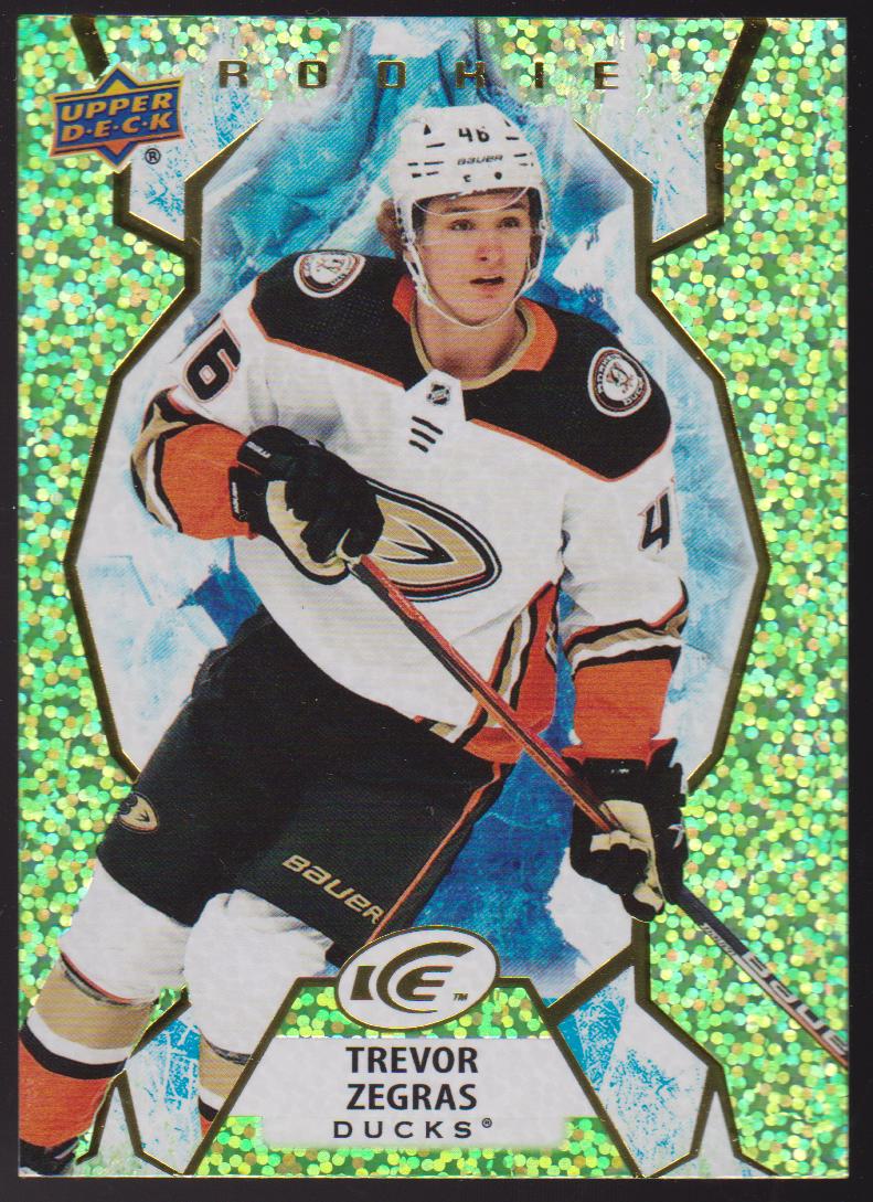 (image for) 2021-22 Upper Deck Ice Green #123 Trevor Zegras