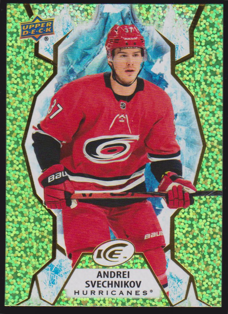 (image for) 2021-22 Upper Deck Ice Green #97 Andrei Svechnikov