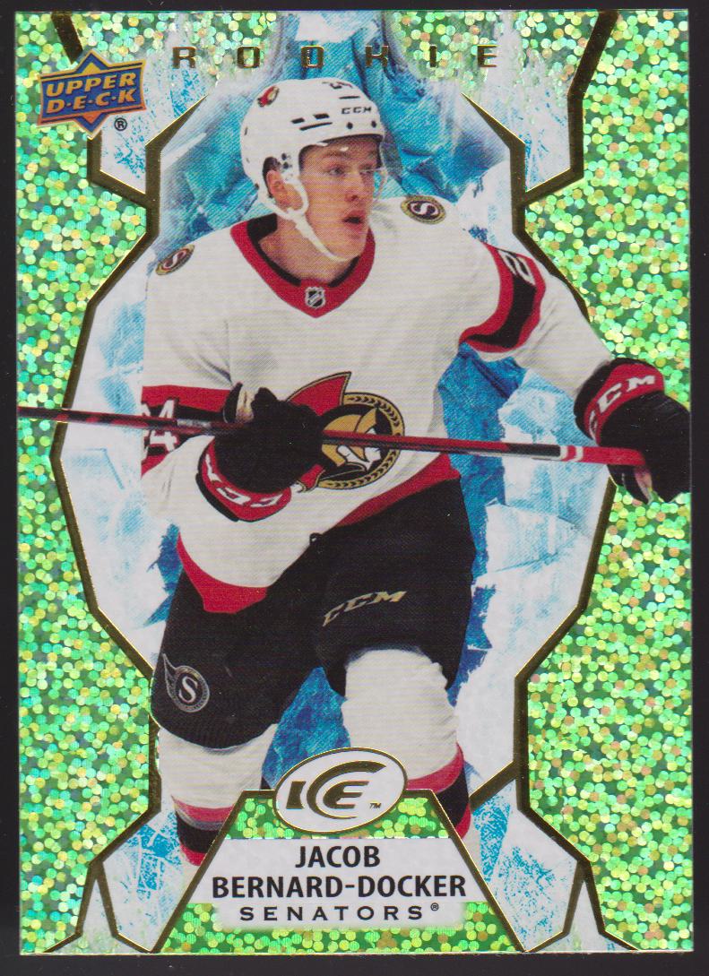 (image for) 2021-22 Upper Deck Ice Green #140 Jacob Bernard-Docker