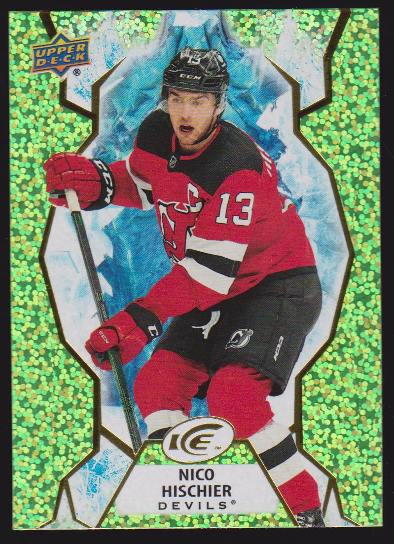 (image for) 2021-22 Upper Deck Ice Green #82 Nico Hischier