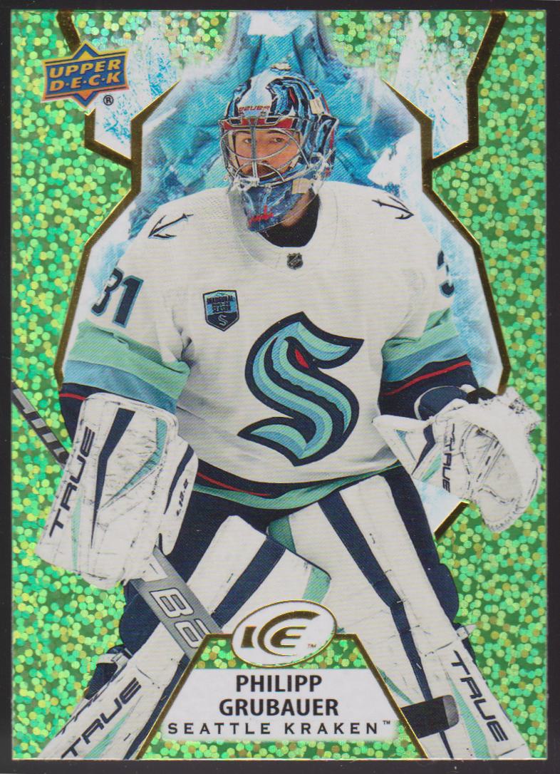 (image for) 2021-22 Upper Deck Ice Green #80 Philipp Grubauer