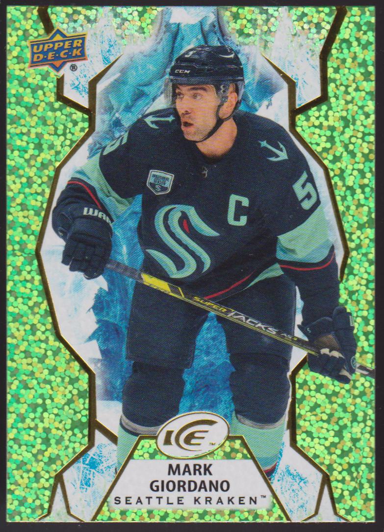 (image for) 2021-22 Upper Deck Ice Green #22 Mark Giordano