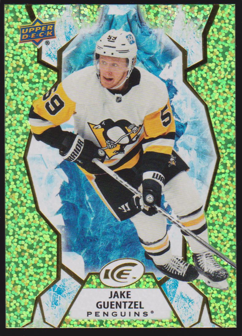 (image for) 2021-22 Upper Deck Ice Green #5 Jake Guentzel