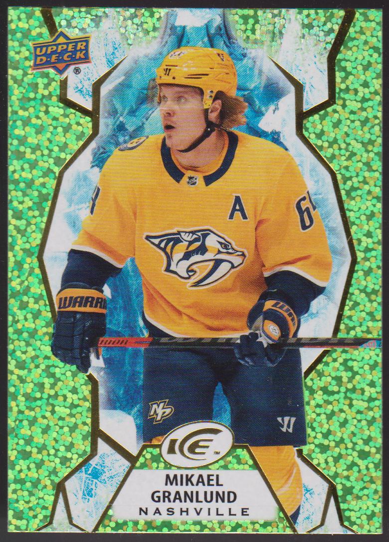 (image for) 2021-22 Upper Deck Ice Green #66 Mikael Granlund