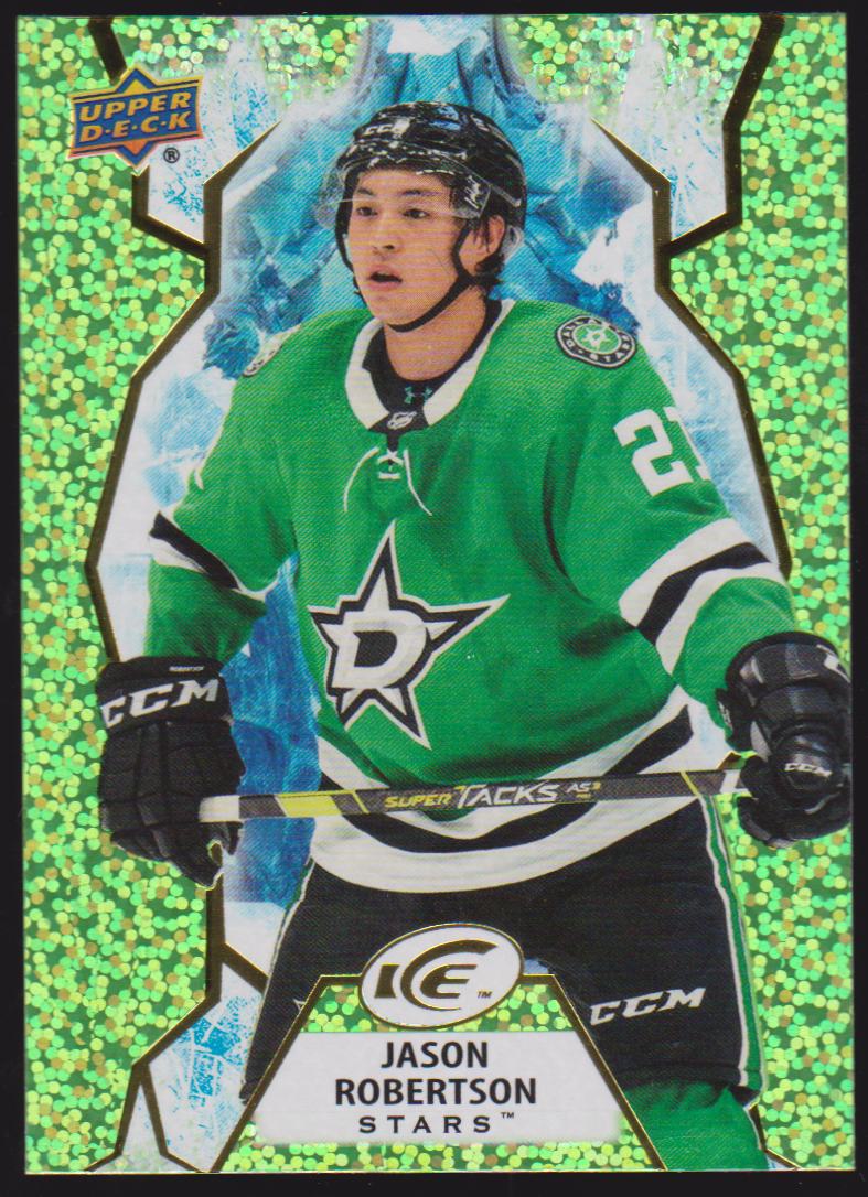 (image for) 2021-22 Upper Deck Ice Green #85 Jason Robertson