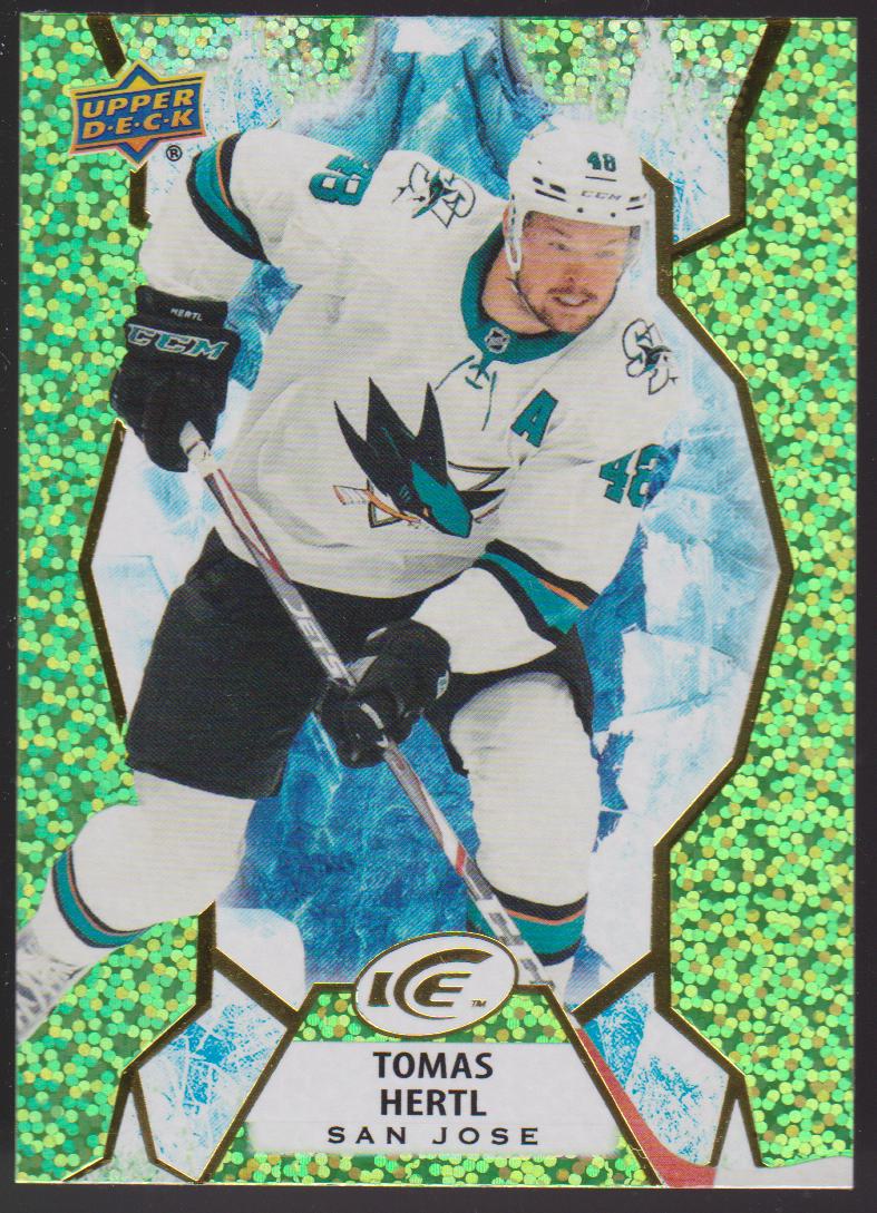 (image for) 2021-22 Upper Deck Ice Green #36 Tomas Hertl