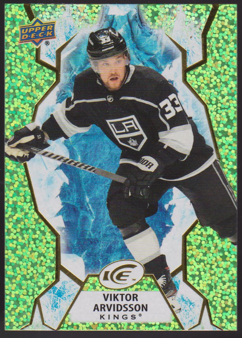 (image for) 2021-22 Upper Deck Ice Green #33 Viktor Arvidsson
