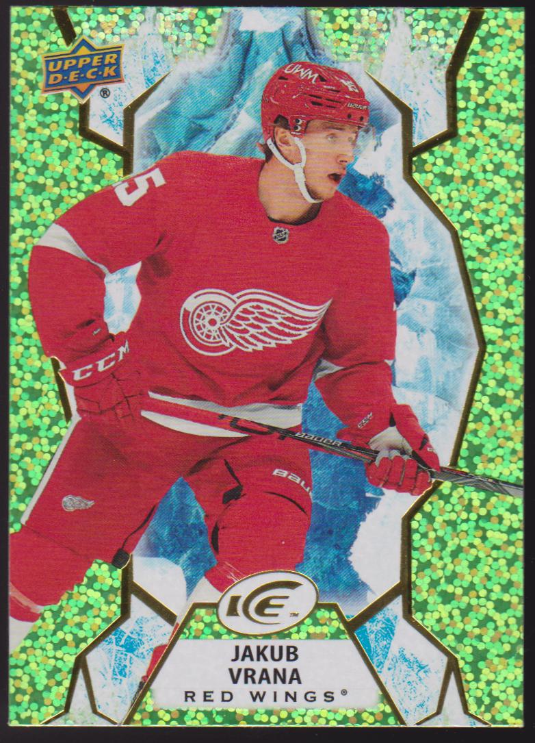 (image for) 2021-22 Upper Deck Ice Green #90 Jakub Vrana