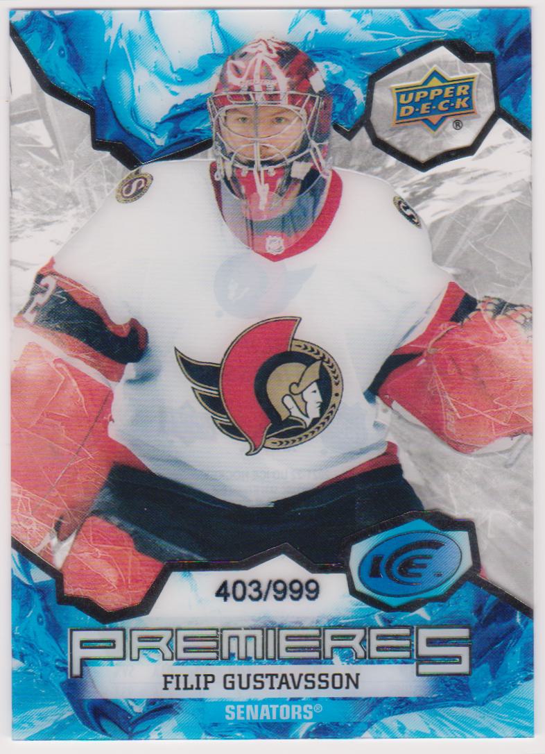 (image for) 2021-22 Upper Deck Ice #205 Filip Gustavsson RC 403/999