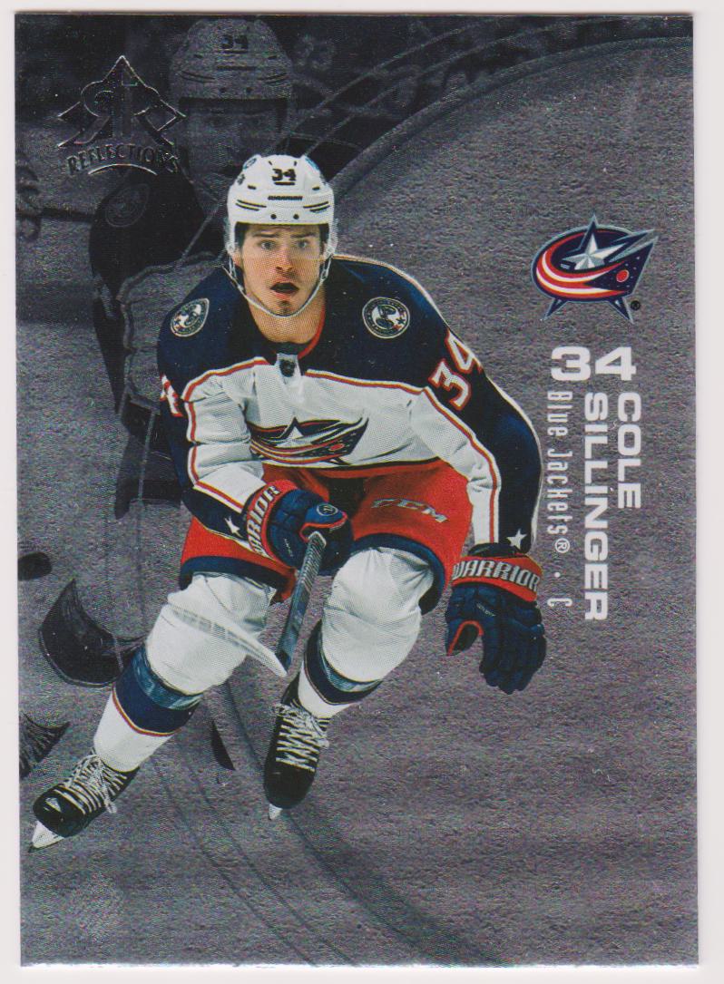 2021-22 Upper Deck Triple Dimensions Reflections #11 Cole Sillinger (image for) 2021-22 Upper Deck Triple Dimensions Reflections #11 Cole Sillinger