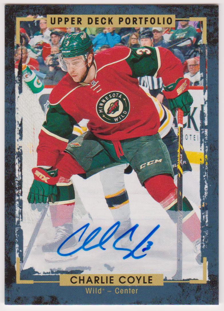 (image for) 2015-16 Upper Deck Portfolio Autographs #125 Charlie Coyle