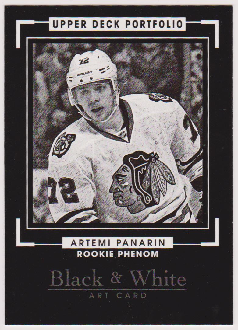 2015-16 Upper Deck Portfolio #338 Artemi Panarin (image for) 2015-16 Upper Deck Portfolio #338 Artemi Panarin