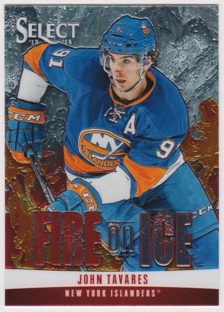 2013-14 Select Fire on Ice Stars #FS24 John Tavares (image for) 2013-14 Select Fire on Ice Stars #FS24 John Tavares
