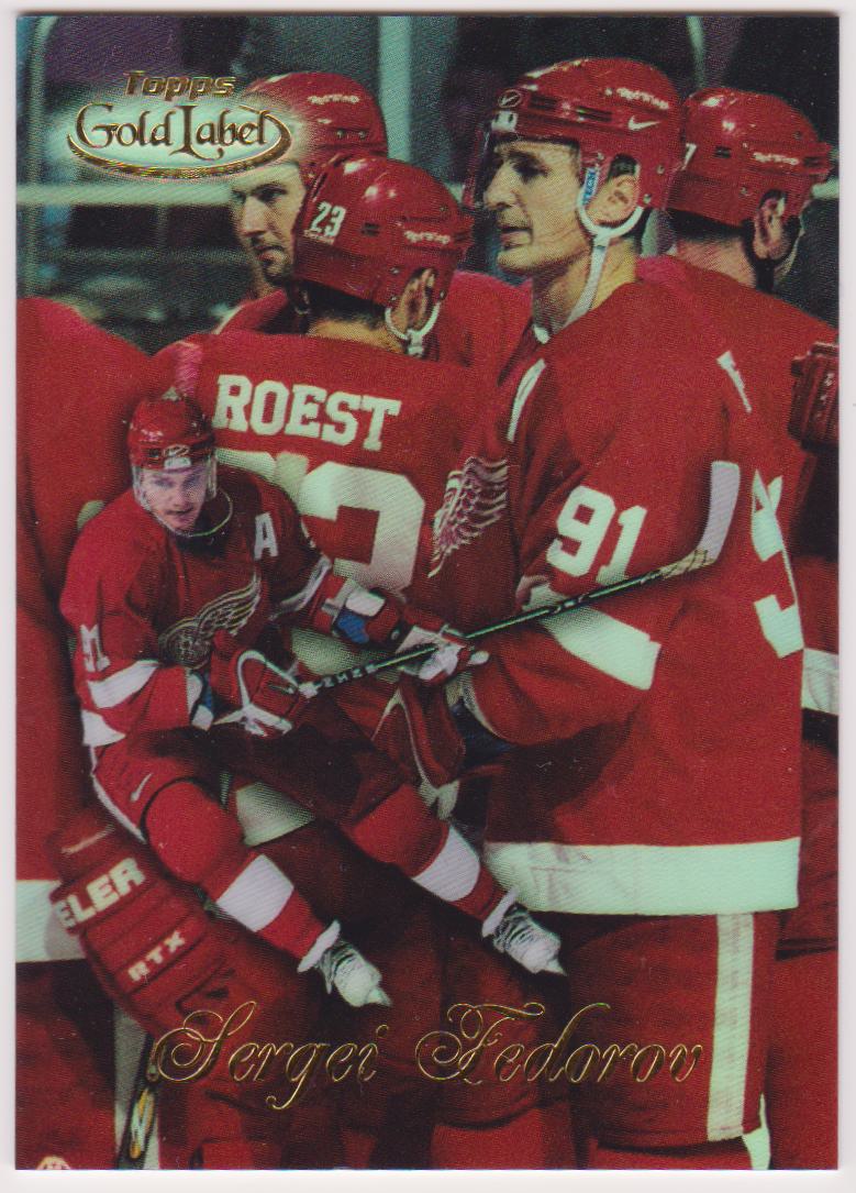 (image for) 1998-99 Topps Gold Label Class 3 #20 Sergei Fedorov