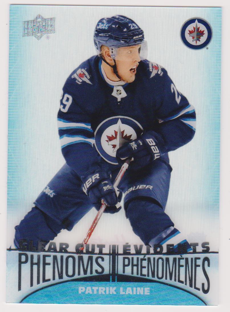 2018-19 Upper Deck Tim Hortons Clear Cut Phenoms #CC7 Patrik Laine (image for) 2018-19 Upper Deck Tim Hortons Clear Cut Phenoms #CC7 Patrik Laine