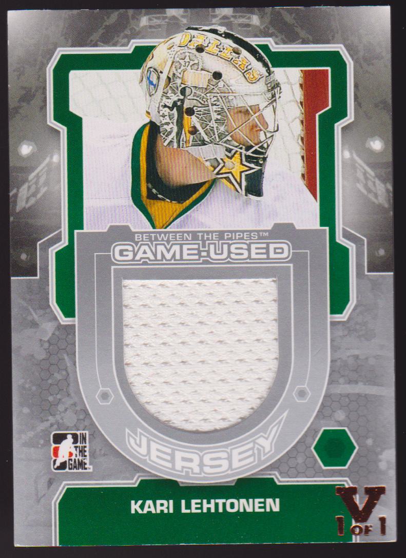 (image for) 2012-13 Between The Pipes Jerseys Silver #M40 Kari Lehtonen