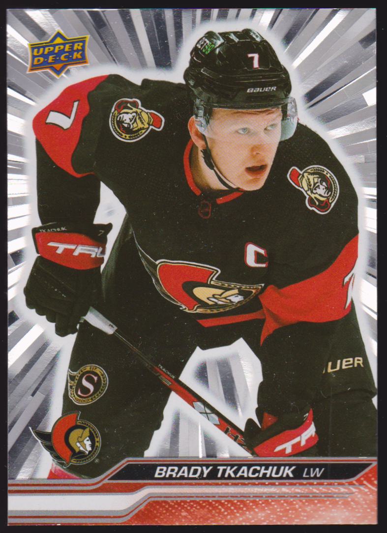 (image for) 2023-24 Upper Deck Outburst Silver #126 Brady Tkachuk