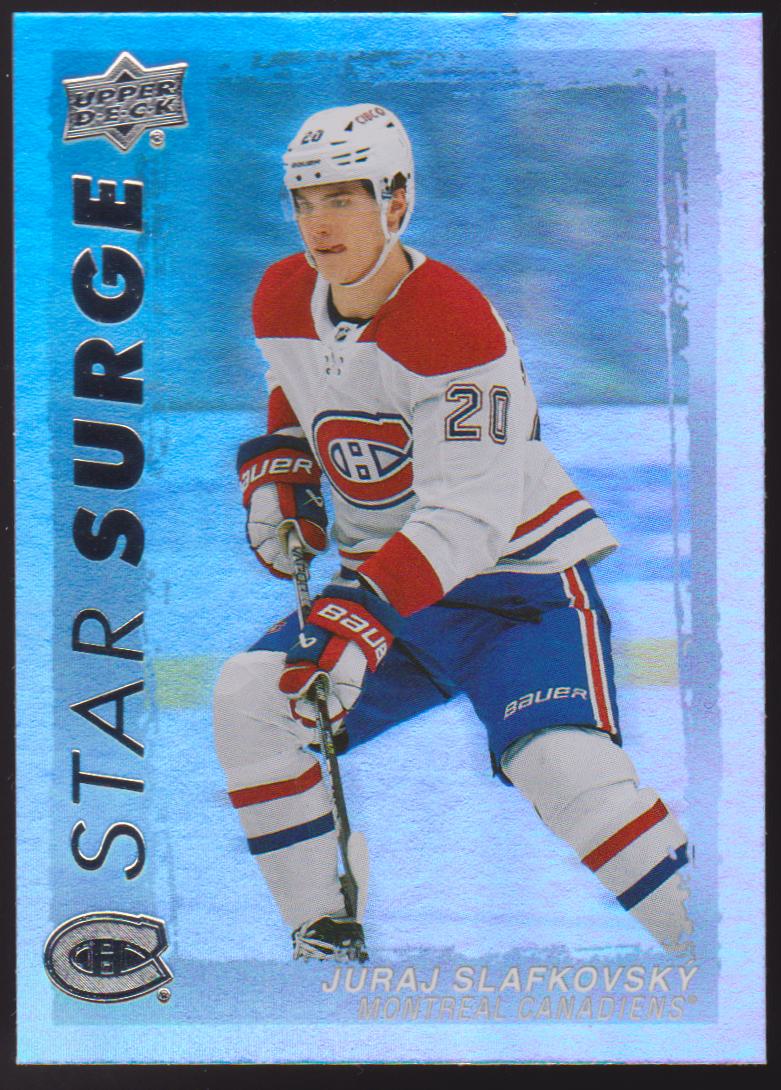 2023-24 Upper Deck Star Surge #SS4 Juraj Slafkovsky (image for) 2023-24 Upper Deck Star Surge #SS4 Juraj Slafkovsky