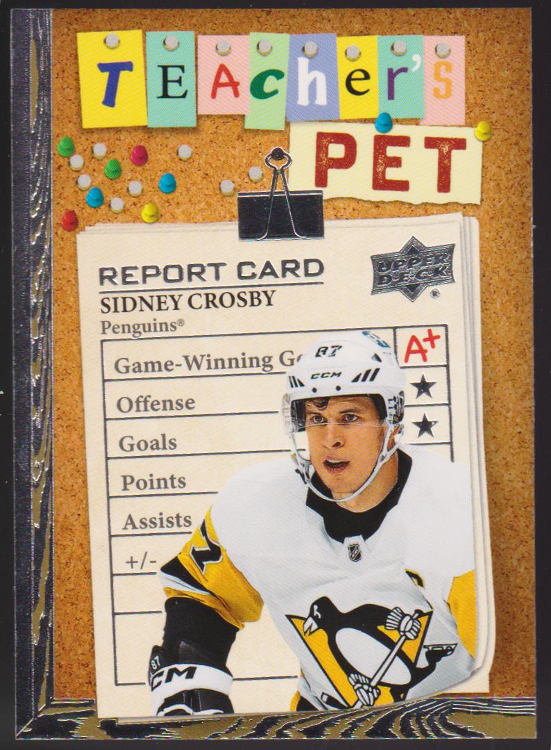 (image for) 2023-24 Upper Deck Teachers Pet #TP27 Sidney Crosby