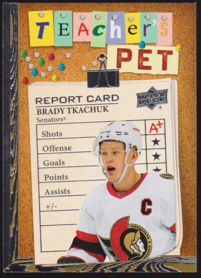 (image for) 2023-24 Upper Deck Teachers Pet #TP7 Brady Tkachuk