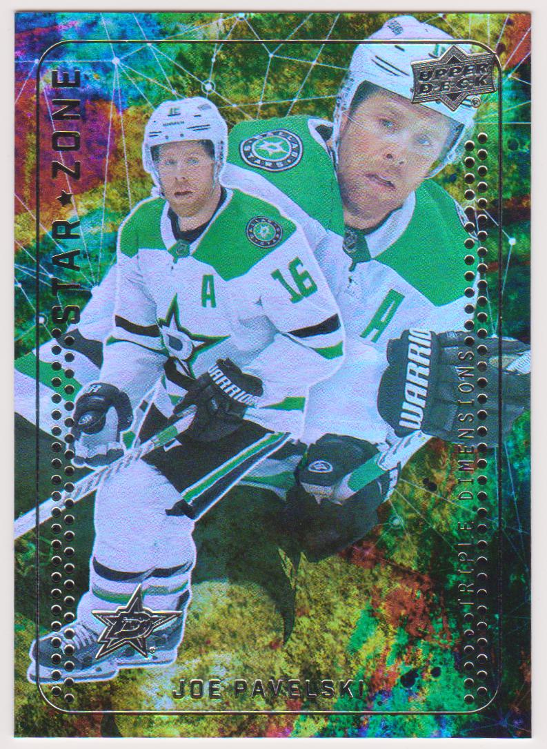 2023-24 Upper Deck Star Zone #SZ6 Joe Pavelski (image for) 2023-24 Upper Deck Star Zone #SZ6 Joe Pavelski