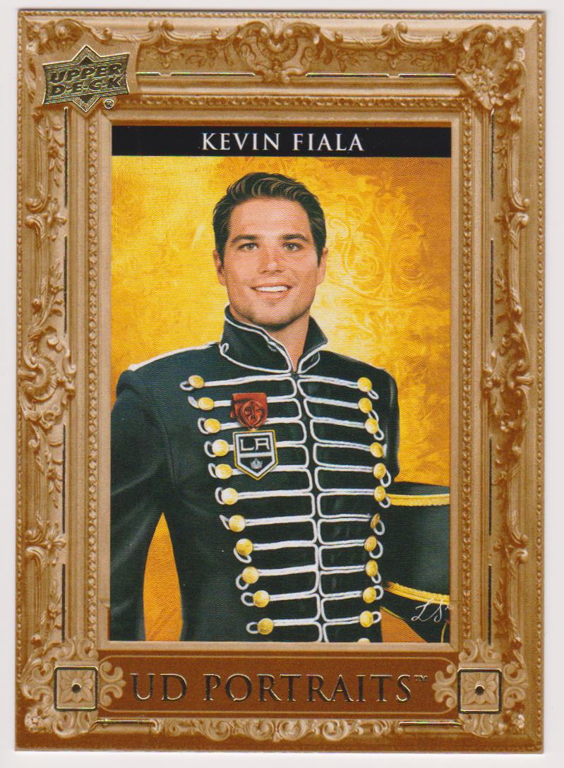 2023-24 Upper Deck UD Portraits #P17 Kevin Fiala (image for) 2023-24 Upper Deck UD Portraits #P17 Kevin Fiala