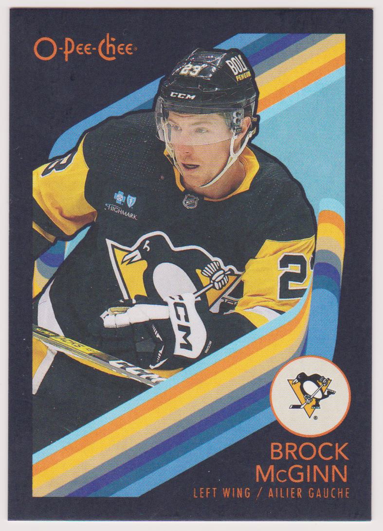 2023-24 O-Pee-Chee Retro Black #342 Brock McGinn 61/100 (image for) 2023-24 O-Pee-Chee Retro Black #342 Brock McGinn 61/100