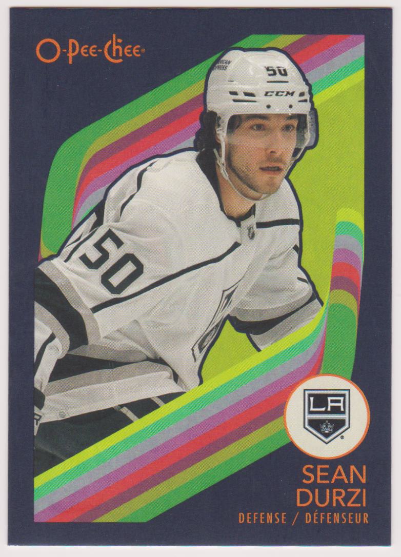 2023-24 O-Pee-Chee Retro Black #289 Sean Durzi 87/100 (image for) 2023-24 O-Pee-Chee Retro Black #289 Sean Durzi 87/100