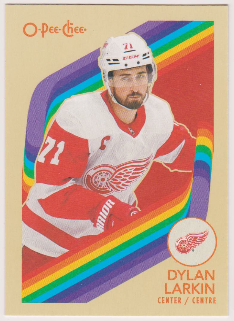 2023-24 O-Pee-Chee Retro #515 Dylan Larkin (image for) 2023-24 O-Pee-Chee Retro #515 Dylan Larkin