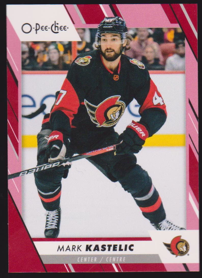 2023-24 O-Pee-Chee Red #210 Mark Kastelic (image for) 2023-24 O-Pee-Chee Red #210 Mark Kastelic