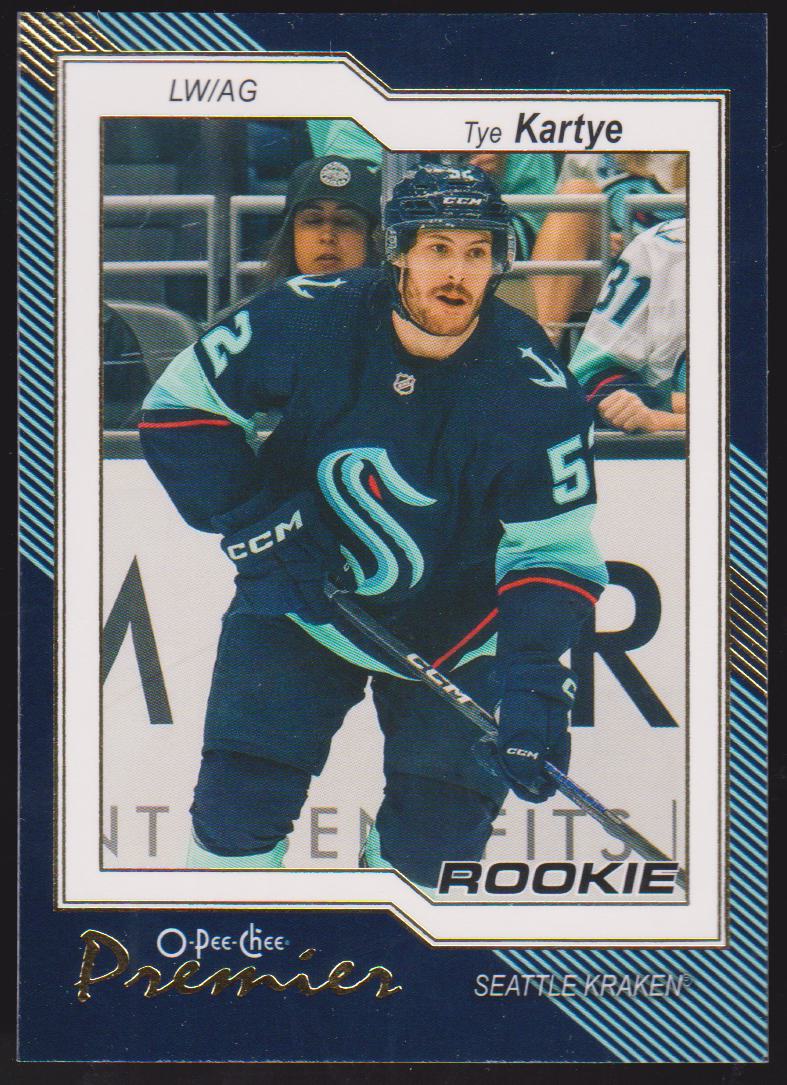 (image for) 2023-24 O-Pee-Chee OPC Premier #P80 Tye Kartye - RC Year
