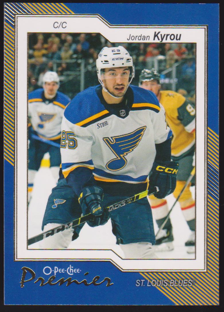 (image for) 2023-24 O-Pee-Chee OPC Premier #P1 Jordan Kyrou