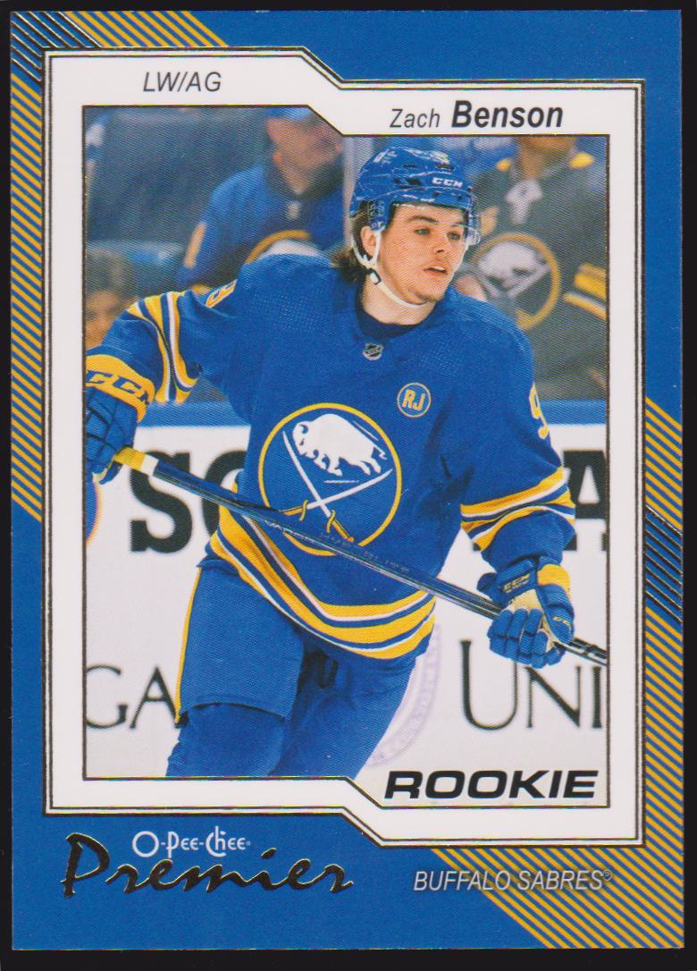 (image for) 2023-24 O-Pee-Chee OPC Premier #P97 Zach Benson - RC Year