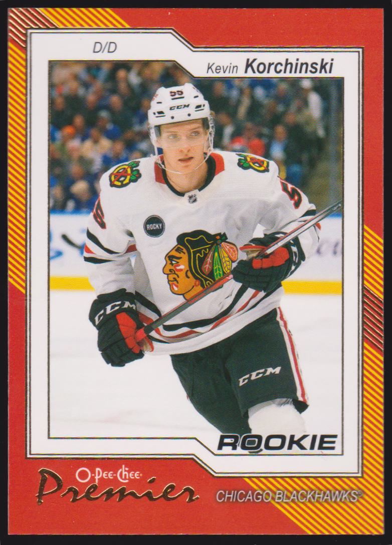 (image for) 2023-24 O-Pee-Chee OPC Premier #P92 Kevin Korchinski - RC Year