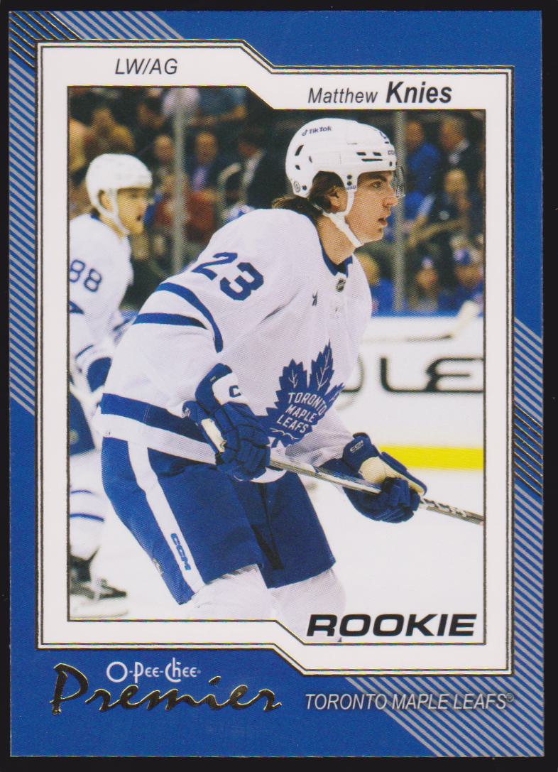 (image for) 2023-24 O-Pee-Chee OPC Premier #P88 Matthew Knies - RC Year
